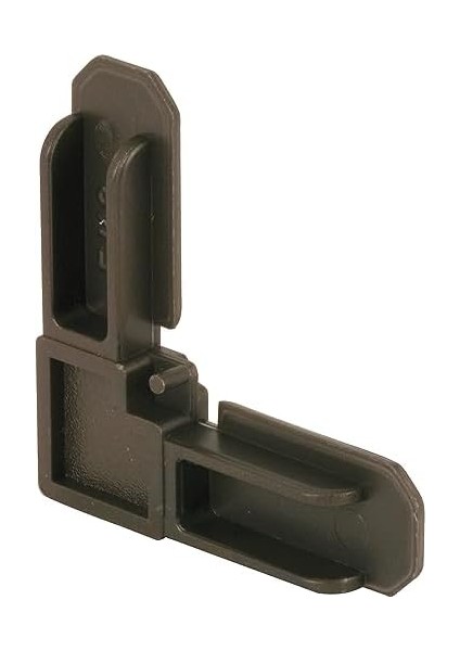 MP7728 – 50 Screen Çerçeve Köşe, 5/16 x 3/4 Inç, Bronz Plastik, 50 Adet