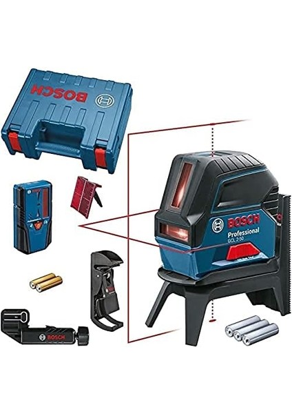 Professional Gcl 2-50 Çapraz Çizgi Lazeri, 50 Metre, Lr6 Lazer Alıcı, Mavi modelleri