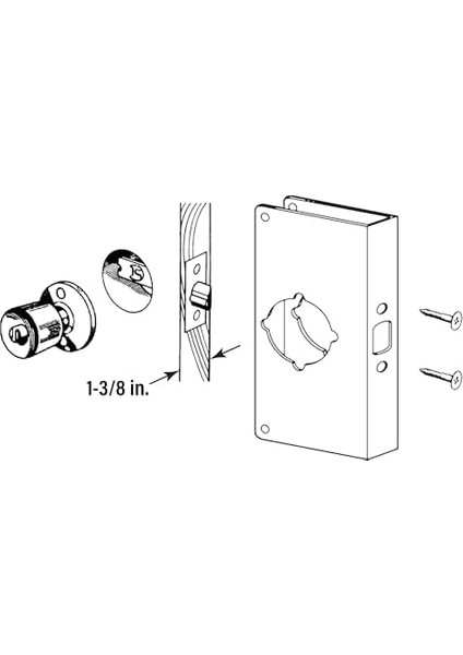 Prime-Line Ürünleri U 10744 Kapı Koruması 1 – 3/8 Kalın 2 – 3/8 Inç Delik 2 – 1/8 Inç Delik, Masif Pirinç, Bronz fiyatları