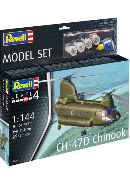 1:144 Ch 47D Chinook VBU63825 modelleri