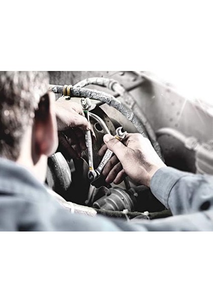 05020022001 6000/6002 6 Set 1, Kombine Cırcır / Çift Ağızlı Anahtar Seti, Metrik, 6 Parça modelleri