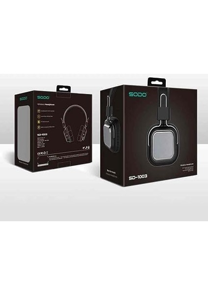 Coverzone Mikrofonlu Bluetooth 5.0 Kablosuz Kulak Üstü Kulaklık Gürültü Engelleme Özelliği Sporda Doğada Evde Rahat Kullanım Siyah Renk F1003 fiyatları