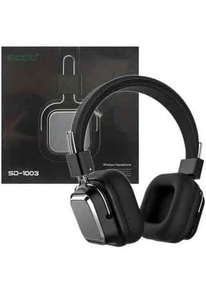 Coverzone Mikrofonlu Bluetooth 5.0 Kablosuz Kulak Üstü Kulaklık Gürültü Engelleme Özelliği Sporda Doğada Evde Rahat Kullanım Siyah Renk F1003 modelleri