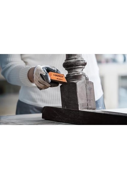 3 x Expert S470 Kombi Zımpara Süngerleri (Ahşap Üzerine Boya Için, Yumuşak Ahşap, Ø 69 x 97 x 26 Mm, Orta/ince/süper Ince, Profesyonel Aksesuar El Zımparalama)