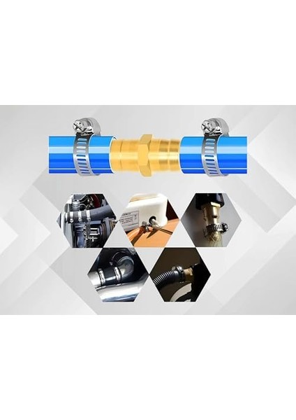 Tork Ayarlı Hortum Kelepçesi 406 Paslanmaz Çelik, 12 Adet Farklı Ebatlarda Ayarlanabilir Bağlantı Elemanı fiyatları