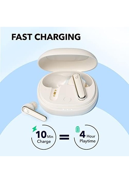 By Life P3 Çoklu Aktif Gürültü Engelleme Özellikli Tws Kulaklık, 35 Saate Kadar Dinleme Süresi, Aı ile Geliştirilmiş Aramalar, Kablosuz Şarj, Bluetooth 5.2 - Yulaf Beyazı fiyatları