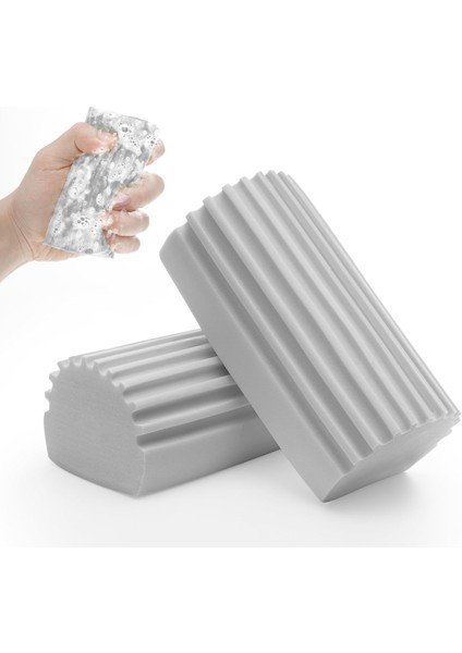 2 Adet Nemli Temiz Silgi Süngeri, Sihirli Toz Temizleme Süngeri Süpürgelik Temizleyici Aleti, Kör Temizleyici Silgi Aleti, Örümcek Ağını Temizlemek Için Yeniden Kullanılabilir Sünger Temizleyici Silgi modelleri