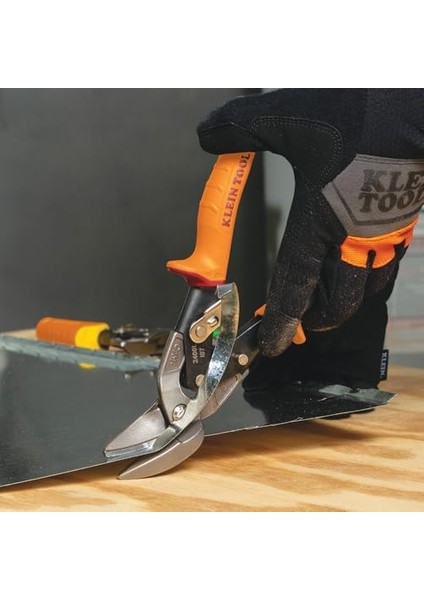 2400L Sol Kesme Ofset Snips, Hassas Sac Kesme Için Dövme Bıçaklı Havacılık Kalay Snips