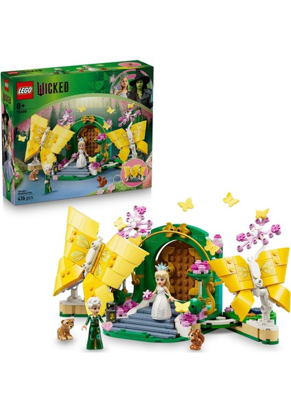Wicked Glinda’nın Düğünü 75688-8 Yaş ve Üzeri Kız ve Erkek Çocukları Için Duruşu Ayarlanabilir Kelebek Oyuncağı ve 2 Mini Bebek Içeren Yaratıcı Eğlenceli Oyuncak Yapım Seti (476 Parça)