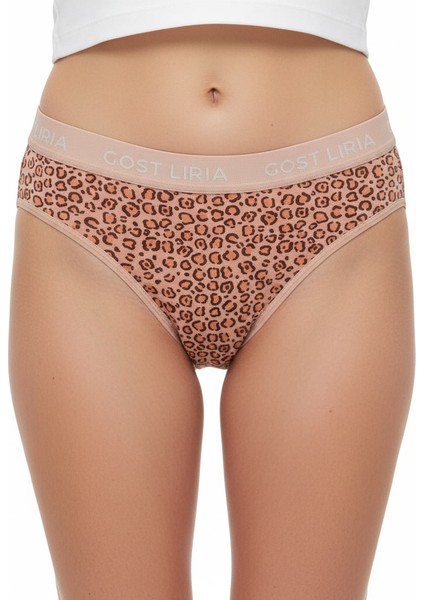 Gost Liria- Leopard Desenli Kadın Slip Külot modelleri