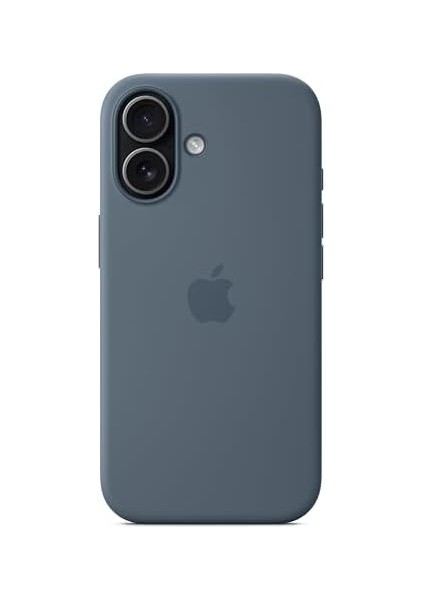 17 Için Magsafe Özellikli Silikon Kılıf - Demir Mavisi ​​​​​​​