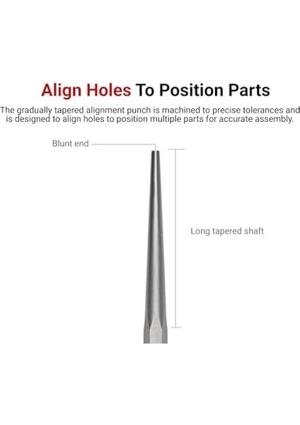 Tekton Delgeçler | 66175, 3/16 Inç