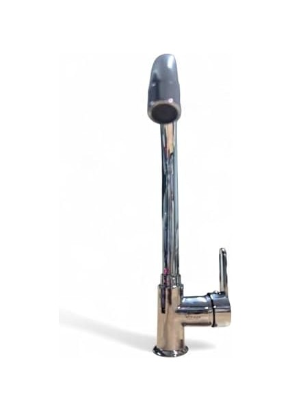 Hitit Mix Modern Mutfak Bataryası, Krom, Tek Kollu