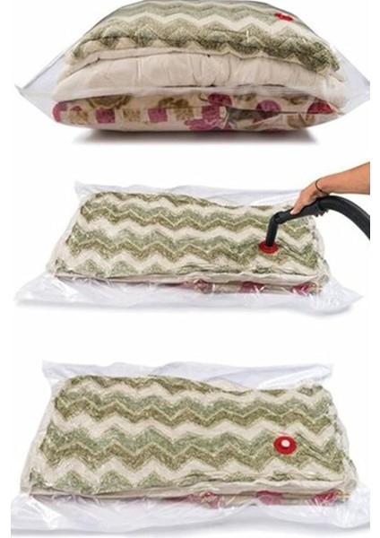 Büyük Boy Vakumlu Hurç Yorgan Hurcu Vakumlu Hurc Poşet Saklama Torbası - 73 x 130 cm 1410 fiyatları