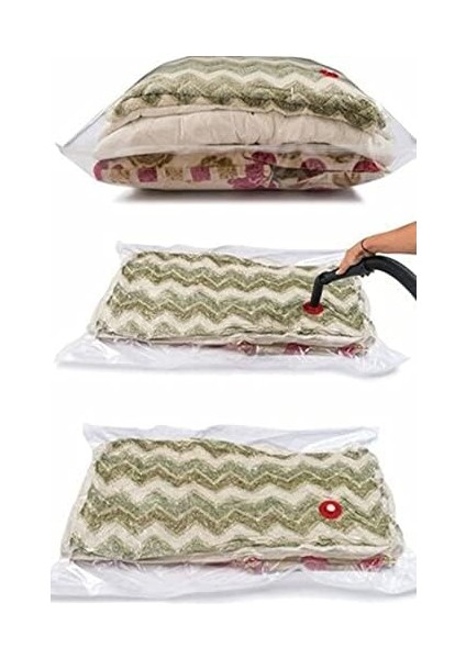 Büyük Boy Vakumlu Hurç Yorgan Hurcu Vakumlu Hurc Poşet Saklama Torbası - 55 x 90 cm 1410 fiyatları