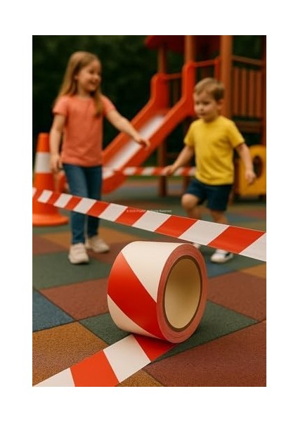 Ikaz Bandı, Güvenlik Uyarı Bandı, Plastik, Şeritli Bariyer Bant, Inşaat, Iş Alanı, Trafik, Tehlike Işareti, Ekonomik (6 cm x 130 M) fiyatları