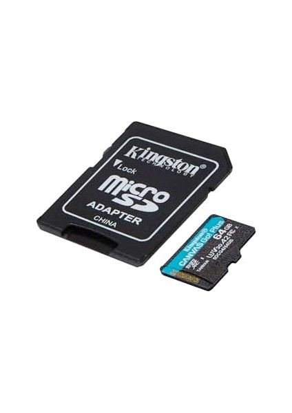 64GB Canvas Go Plus Microsd Card | Up To 200MB/S | 10, Uhs-I, U3, V30, A2 | SDCG4/64GB fiyatları