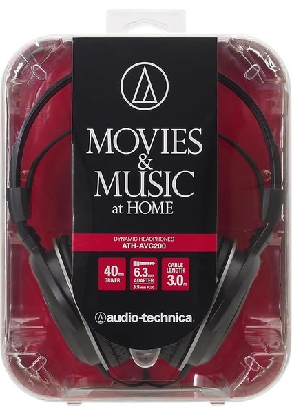 ATH-AVC200 Kapalı, Dinamik Kulaklık Siyah fiyatları