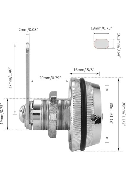 Şifreli Kam Kilidi, 20MM Silindir Uzunluğunda Güvenlik Kilitleri, Şifreli Çekmece Kilidi, 12-16MM Ahşap Dolap ve Çekmeceler Için Çinko Alaşımlı Güvenlik Kilitleri fiyatları