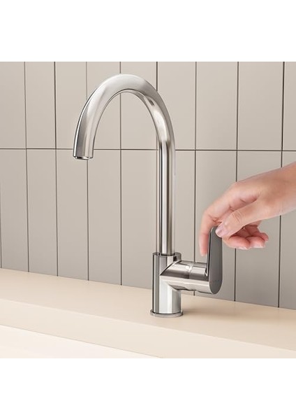 Shift T20 A43674 Eviye Bataryası, C Tipi, Krom