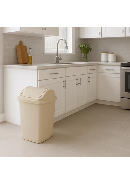 Life Vittorio Çöp Kovası – 10 Litre, Sallanır Kapaklı, Sağlam ve Hijyenik Atık Kutusu modelleri