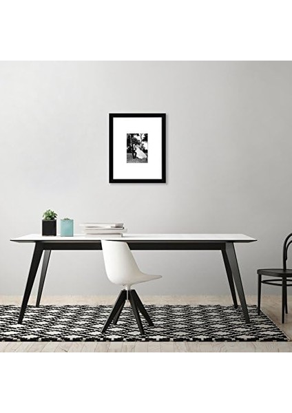Americanflat 11X14 Siyah Resim Çerçevesi - 5x7 Mat ve 11X14 Mat Olmadan Görüntüler - Kırılmaya Dayanıklı Camlı Kompozit Ahşap - Duvar Için Yatay ve Dikey Formatlar modelleri