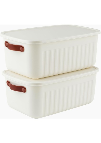 2&apos;li Kapaklı Saklama Kutusu Seti -10 Litre – Turuncu -Taşınabilir Kulplu, Dolap Içi Düzenleyici, Çok Amaçlı Organizer Kutu, Oyuncak & Kıyafet Kutusu fiyatları