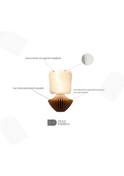 Marshmallow Masa Lambası – Modern Dekoratif Aydınlatma, Çok Renkli E14 Elektrikli Lamba, Genç ve Çocuk Odası Için Hediye