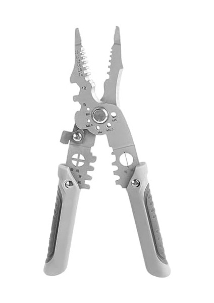 Çok Fonksiyonlu Tel Sıyırıcı Elektrikçiler Için Profesyonel Kablo Kesme Sıyırma Bükme Aleti modelleri