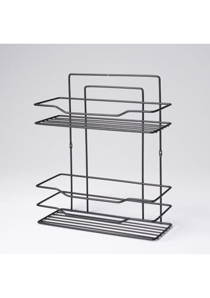 Premium 2 Katlı Duş Rafı Paslanmaz Siyah fiyatları