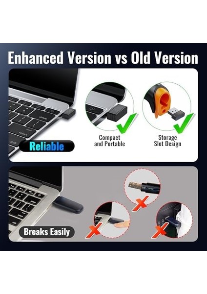 Tera 5100 Kablosuz Barkod Okuyucu - 1d ve 2d Qr Kod Okuyucu, 2.4ghz Kablosuz ve USB Kablolu, 2000MAH Pil Göstergeli, Ergonomik Tasarım, Darbeye Dayanıklı Silikon, IP54 Toz Koruma, Barkod Okuyucu