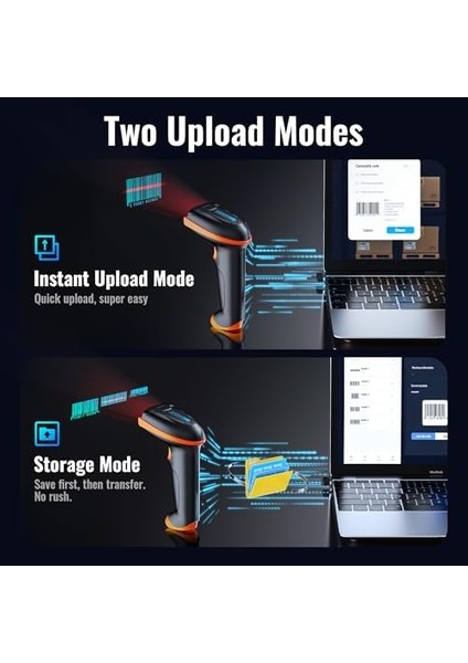 Tera 5100 Kablosuz Barkod Okuyucu - 1d ve 2d Qr Kod Okuyucu, 2.4ghz Kablosuz ve USB Kablolu, 2000MAH Pil Göstergeli, Ergonomik Tasarım, Darbeye Dayanıklı Silikon, IP54 Toz Koruma, Barkod Okuyucu modelleri
