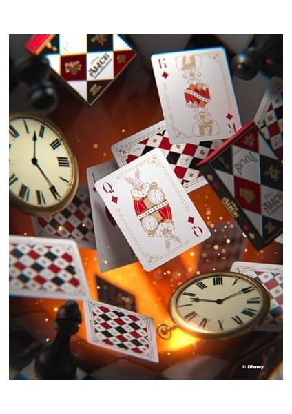 Alice Harikalar Diyarında Ilham Alan Oyun Kartları, 1 Güverte