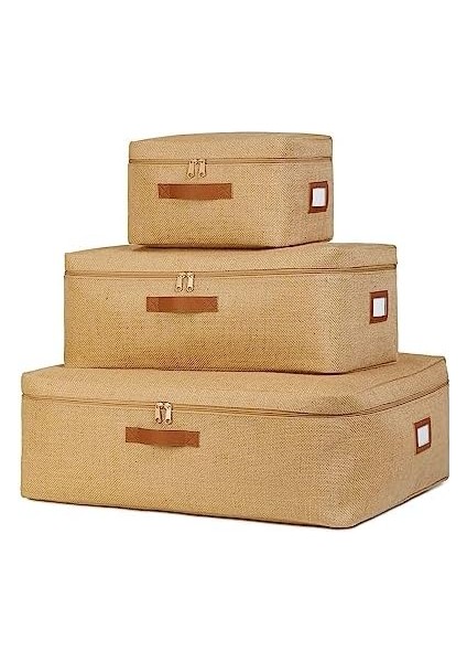 3&apos;lü Jüt Hurç Set