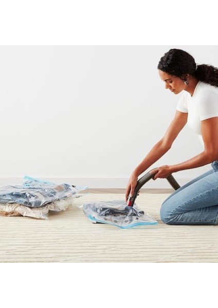 Tarix Vakumlu Hurç, Dolap Düzenleyici,valiz Düzenleyici,elbise Saklama Poşeti, 60X80CM 4&apos;lü Set, (Large) modelleri