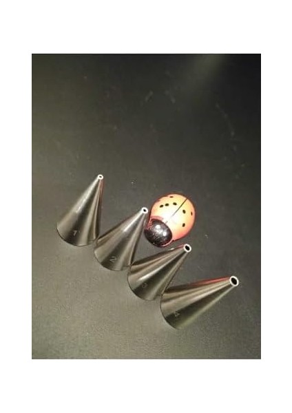 Giderioss 1-2 - 3-4 Numara Krema Sıkma Yazı Duy Uçları Paslanmaz Yazı Yazma Krema Sıkma Duy Uç Seti 3 Cm, Gümüş