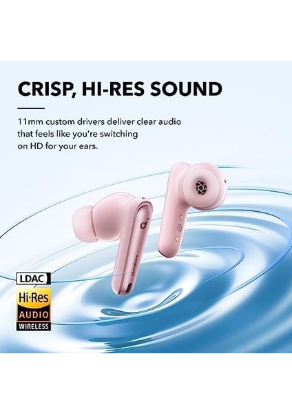 4 Nc Bluetooth Kulaklık, Pastel Pembe, Uniq