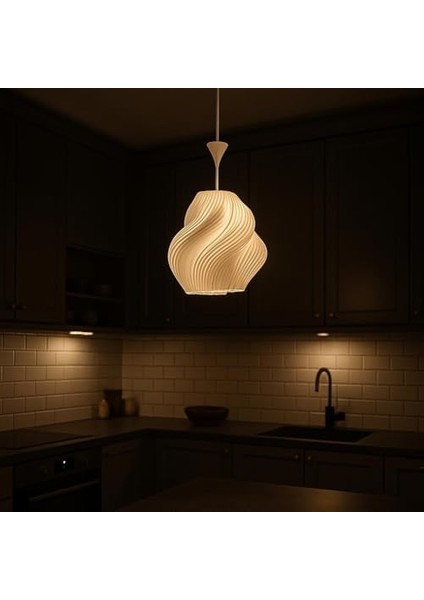 Modern Spiral Tasarım Avize – Dekoratif Tavan Lambası, Şık ve Dayanıklı Aydınlatma, Salon Yatak Odası, Mutfak, Ofis ve Iş Yerleri Için Uyumlu fiyatları