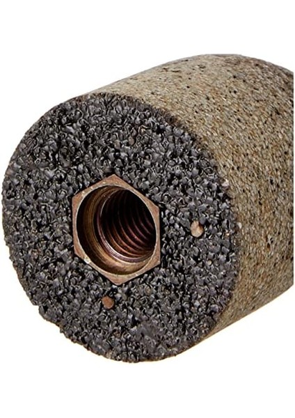 61829 Tip 16 Yuvarlak Burun Konisi, Alüminyum Oksit, 2 "çap x 3" Uzunluk, 5/8-11 Iplik, 18144 Rpm, 16 Grit modelleri