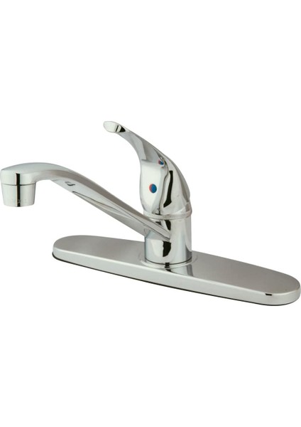 KB5710 Chatham Tek Kollu Saplı Mutfak Musluğu, Püskürtücüsüz, 20 Cm, Cilalı Krom