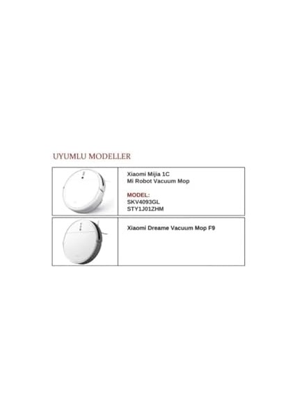 Popüler Mi Mop STYTJ01ZHM Uyumlu 2 Adet Paspas