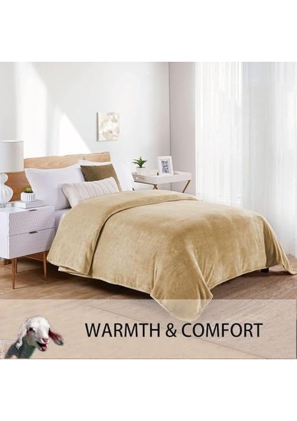 Battaniye, Premium Mikrofiber Malzeme, Nefes Alabilir ve Yumuşak, بطانية سرير ile Uyumlu, Tüm Mevsimler Için Kullanışlı, Ev ve Seyahat Için Ideal fiyatları