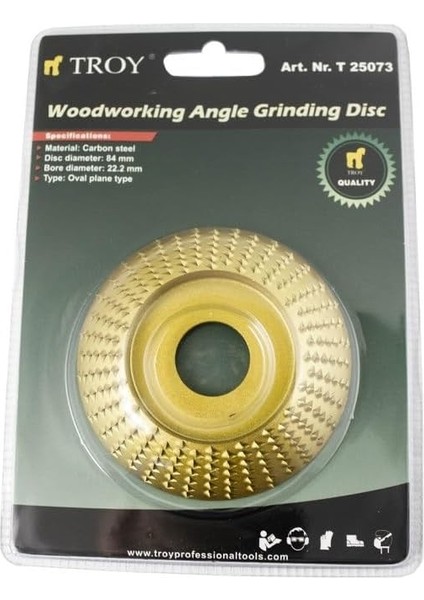 25073 Avuç Taşlamalar Için Ahşap Törpü Diski, Yarı Küre, 84MM modelleri