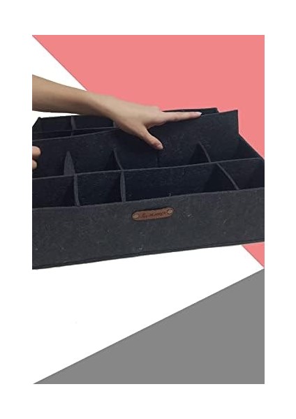 Marva Dolap Düzenleyici Çekmece Içi Düzenleyici 5 X4 Gözlü Ayarlanabilir Organizer fiyatları