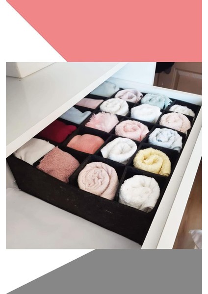 Marva Dolap Düzenleyici Çekmece Içi Düzenleyici 5 X4 Gözlü Ayarlanabilir Organizer modelleri