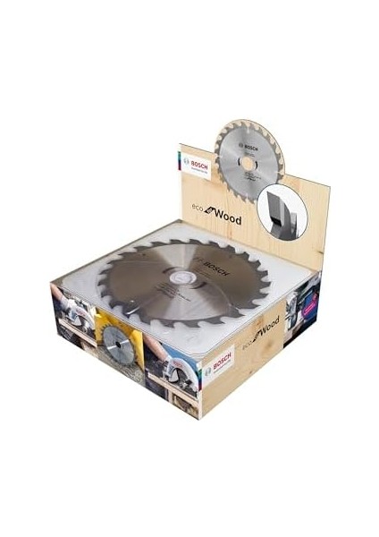 Optiline Eco Ahşap 190X30MM 48 Diş Daire Testere