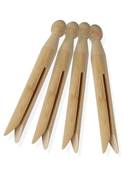 DRY-01389 Geleneksel Mandal Ahşap 100 Adet, Doğal, 10.16 x 17.78 x 22,86 cm