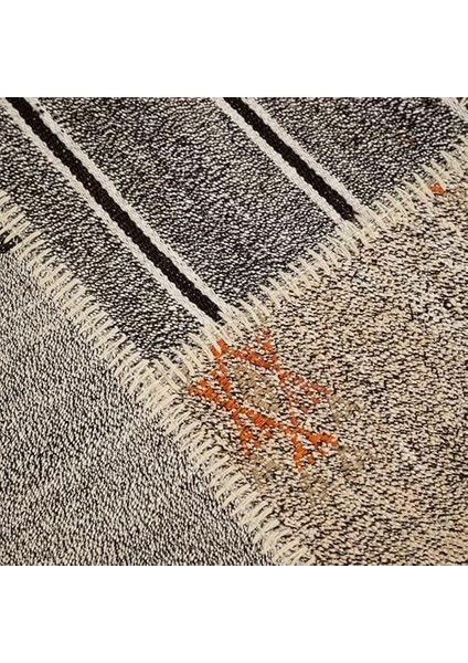 Lima Gri Krem Patchwork Halı 120X180