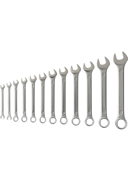 12 Parça Kombine Anahtar Seti – 6-22 mm Krom Vanadyum Çelik Yıldız ve Ağız Anahtar Takımı modelleri