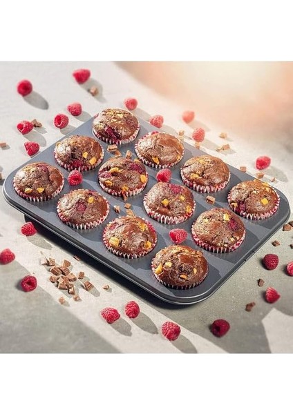 Xesha Muffin Kalıbı 12 Bölmeli Tartolet Kalıbı 12 Li Kek Kalıbı Çok Amaçlı Kalıp fiyatları